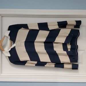 Blue and Tan Rugby Polo size XXL